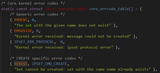 errcode